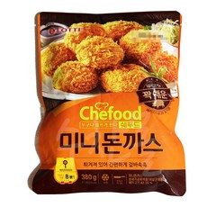 롯데푸드 쉐푸드 미니 돈까스, 5개, 380g