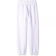 MJ Soffe 남아용 8-20 스웨트팬츠 화이트. S 168959