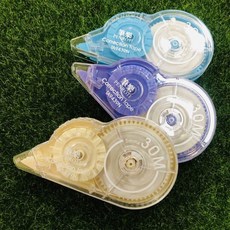 筆樂 Penrote 修正帶 TA9439, 1個, 粉藍、米白、粉紫