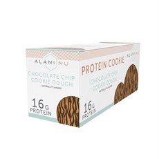 AlaniNutrition 蛋白質巧克力脆片餅乾麵團, 56g, 12入