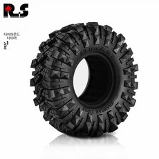 RC카 1.9인치 오프로드 대형 고속 용품 조립 장난감 부품, 1개, 110x38mm 다이아몬드 타이어