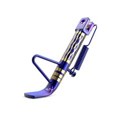 摩托車支架 摩托車 燒鈦邊腳架 摩托車 燒鈦小牛腳架 電動車 燒鈦邊腳架 通用改裝, 網格20CM