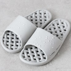 파쿠젠 국산 빅사이즈 EVA 미끄럼방지 욕실화 285mm, 그레이, 1개