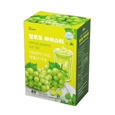 지노 청포도 아이스티, 16g, 40개입, 1개