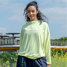 뒤란 DURAN 50%OFF 반값세일. 뒤란 젤리 루즈핏 후드 래쉬가드 DTF3S-4106/마지막세일, 라임