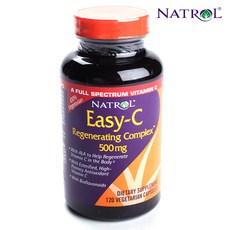 NATROL 納妥 維他命C&生物類黃酮素食膠囊 500mg, 120入, 1個