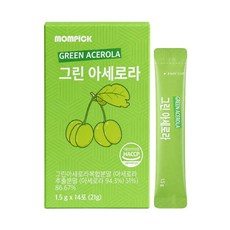 맘픽 그린 아세로라 비타민C 분말, 1개, 14회분