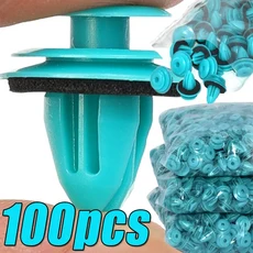 100-20PCS 씰 링이있는 유지 액세서리 자동 범퍼 자동차 패널 클립 패스너 리벳 리테이너 도어 인테리어, 40pcs