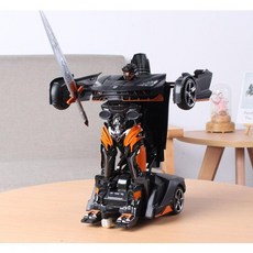 변신rc카 로봇 변신 무선 자동차 입문용 충전식 변신카, 스포츠카, 1개