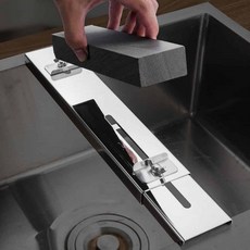 싱크대 숫돌 받침대 칼갈이받침대 주방칼연마 칼갈이도구, 1개