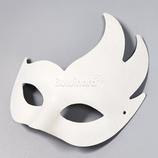 백조가면 (무지) 종이가면, 1개, 무지