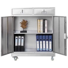 철제캐비닛 시약장 도어락카 사무용 관물대 서랍, 1단 1도어 1.3mm