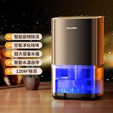 清淨除濕機 靜音節能除濕 寵物適用 智能變頻 小空間除濕, 神秘黑【靜音除濕+空氣淨化】