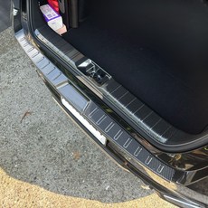 捷威 Lexus LBX 迎賓踏板 外門檻 門檻 卡夢 踏板 防刮板, 後廂內+外防刮板