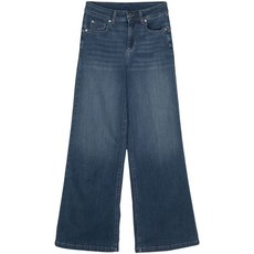 리우조 로고 패치 플레어 진