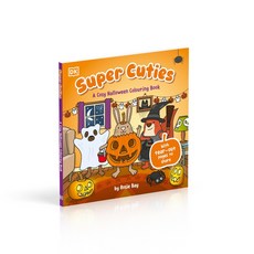 DK Super Cuties 超可愛著色書：溫馨萬聖節