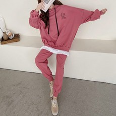 LE_EMMA Noblize 連帽衫起毛襯里女士訓練女士訓練家居服女士訓練套裝女士訓練套裝冬季運動服套裝冬季訓練服套裝女士運動服套裝