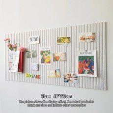 두꺼운 장식용 펠트 코르크 보드 대형 게시판 접이식 사진 전시 학교 가정 사무실, 1, 40x60cm