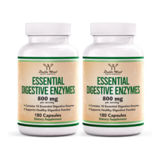더블우드 다이제스티브 이엔자임 800mg 캡슐, 2개, 180정