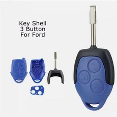 쿠쿠스토어 포드 포커스 피에스타 퓨전 트랜짓 커넥트 3버튼 200-2014 자동차 키 433Mhz 리모컨 칩