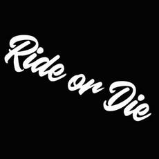 레이싱 노트북 오토바이 헬멧 트렁크 서핑 캠핑카 윈도우 범퍼 데칼 16.6CMX4CM 라이드 또는 다이 자동차 스티커, 1)G145 WHITE