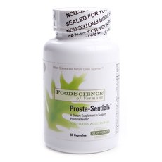 FOOD SCIENCE OF VERMONT 佛蒙特州食品科學 前列腺-必需品膠囊, 60入, 1個