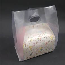 HD반투명 비닐쇼핑백 (33호/무지) 100매, 100개, 반투명