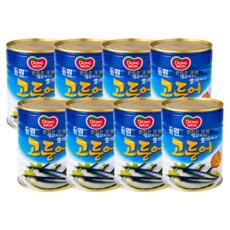 동원 고등어 원터치 통조림, 300g, 300ml, 8개