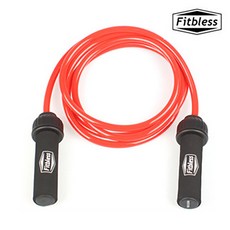 중량 줄넘기 430g, 레드, 1개