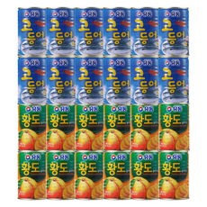 유동 고등어 +유동 황도슬라이스, 12개, 400g