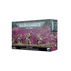 戰鎚40K Death Guard死亡守衛死亡帷幕護衛模型，精緻塑膠模型組裝體驗，收藏級別模型, 1個