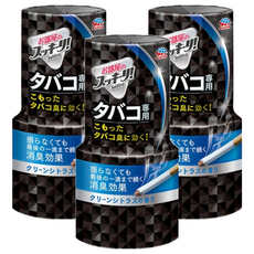 EARTH 地球製藥 室內芳香除臭劑 除菸味 400ml, 3瓶