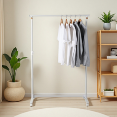 홈치치 베이직 행거 이동식 900, 화이트