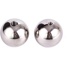 5개 M2 나사 부착 304 스테인리스 스틸 드릴 볼 5mm 6mm 7mm 8mm 9mm 10mm 반구멍 암나사 블라인드 홀 매끄러운 볼 비즈 솔리드(5mm)