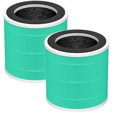 Purivortex PX500 공기 청정기용 PX500 교체 필터 2팩 화이트, Green
