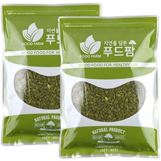 푸드팜 호박씨, 1kg, 2개
