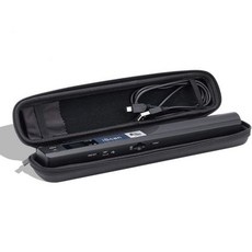 IscanVupointMUNBYN 매직완드 휴대용 스캐너용 10.5인치 x 1.6인치 1.2인치 하드 트래블 케이스 충격 방지내수내압 방지 스캐너 USB 케이블 깨끗한 천을 함