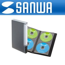 블루레이 파일형 CD DVD 케이스 32매 블랙 보관함 swg+50352aQ