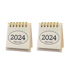 베르트폴 2024 미니달력, 2개, 아이보리