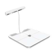 MIMAX 八電極體脂秤, 白色, 1個, BCA-381BC-W/B