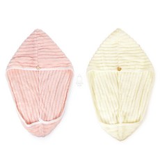 초이스샵 헤어 타올 머리말리는수건, 핑크