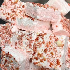 [퐁신당] 딸기우유 수제 마시멜로 3PC, 1세트, 150g