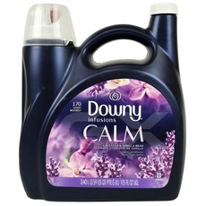 다우니 인퓨전 캄 3.4L 라벤더 앤 바닐라빈 섬유유연제, 1개