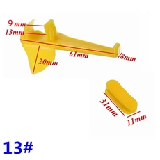 20개 타이어 체인저 기계 나일론 마운트 분리 헤드 삽입 림 보호기 키트 새 제품, 01 빠른  Mainland, 10 13