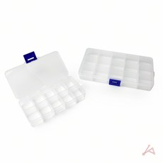 화장대 다용도 소품정리통 책상 데스크 칸막이 플라스틱 수납함, 10칸