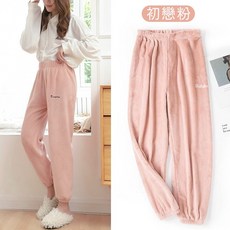 珊瑚絨暖暖褲 居家長褲 保暖睡褲 冬天休閒褲 毛毛褲 珊瑚絨褲 縮口褲 仙女暖暖褲 懶人褲 人魚朵朵