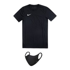 NIKE Dri Fit中性素色短袖運動T恤 PK7+時尚口罩