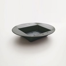 타원형 오아시스 1/3장 수반 / 인테리어 조화꽃 플라스틱 센터피스 타원수반 화훼장식용 / 플로랄폼 플라스틱 오아시스받침 꽃꽂이 화훼장식 꽃 수반 장식, 그린