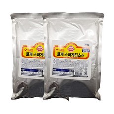 오뚜기 오쉐프 로제 스파게티소스, 2개, 1kg