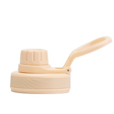 現貨速發 1L/650ML不鏽鋼保溫杯杯蓋 便攜提手運動水壺杯蓋 車載咖啡杯蓋 彩色手提隨身杯蓋, 奶油（運動款）, 1個